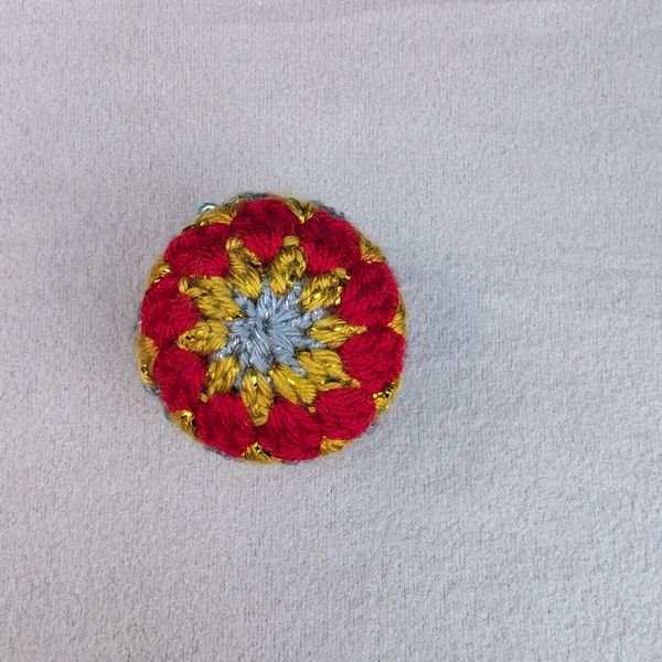 Mini Stuffed Crochet Christmas bauble gift Keyring Tree Decoration